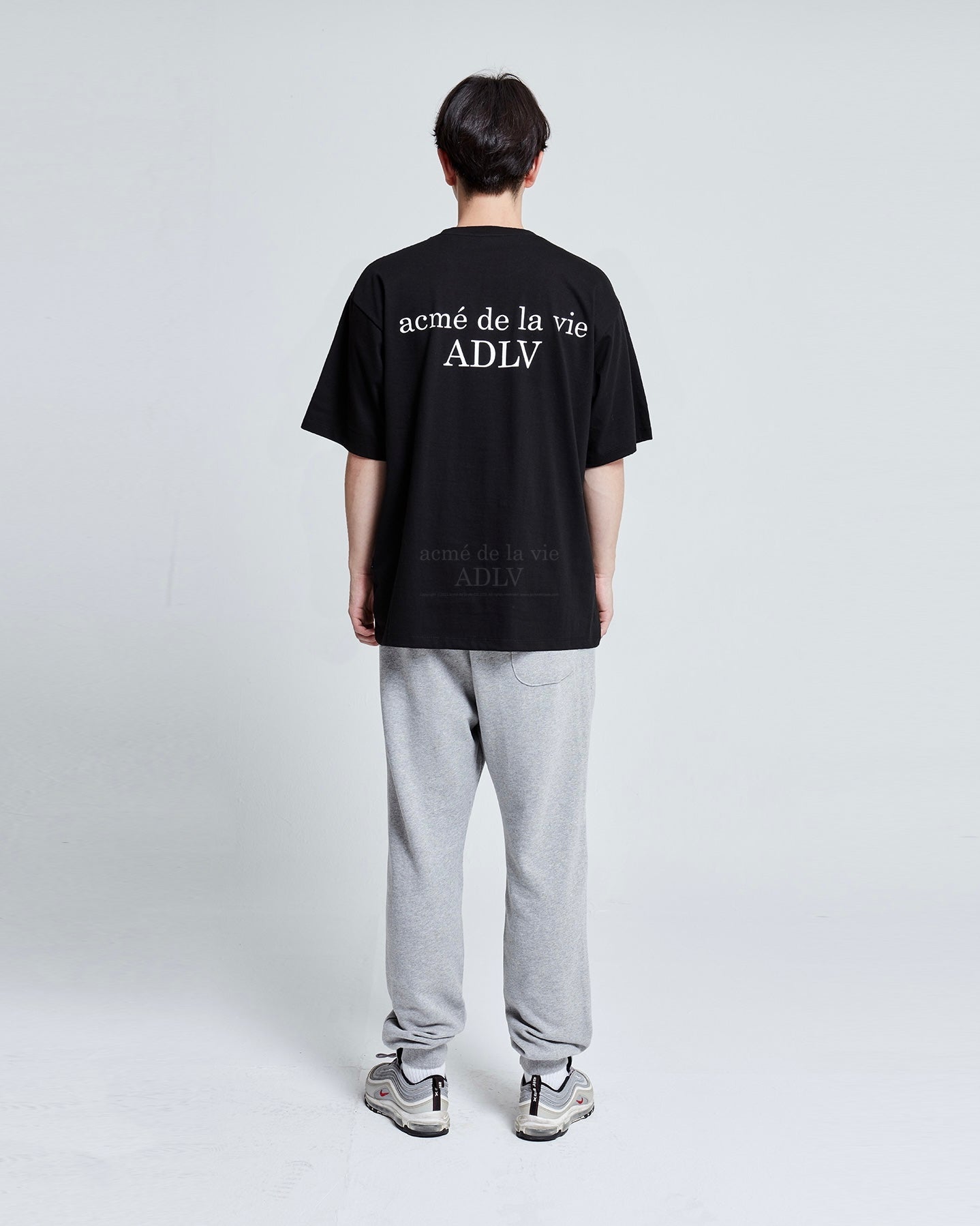 ADLV BABY FACE SHORT SLEEVE T-SHIRT BLACK RABBIT (BLACK)