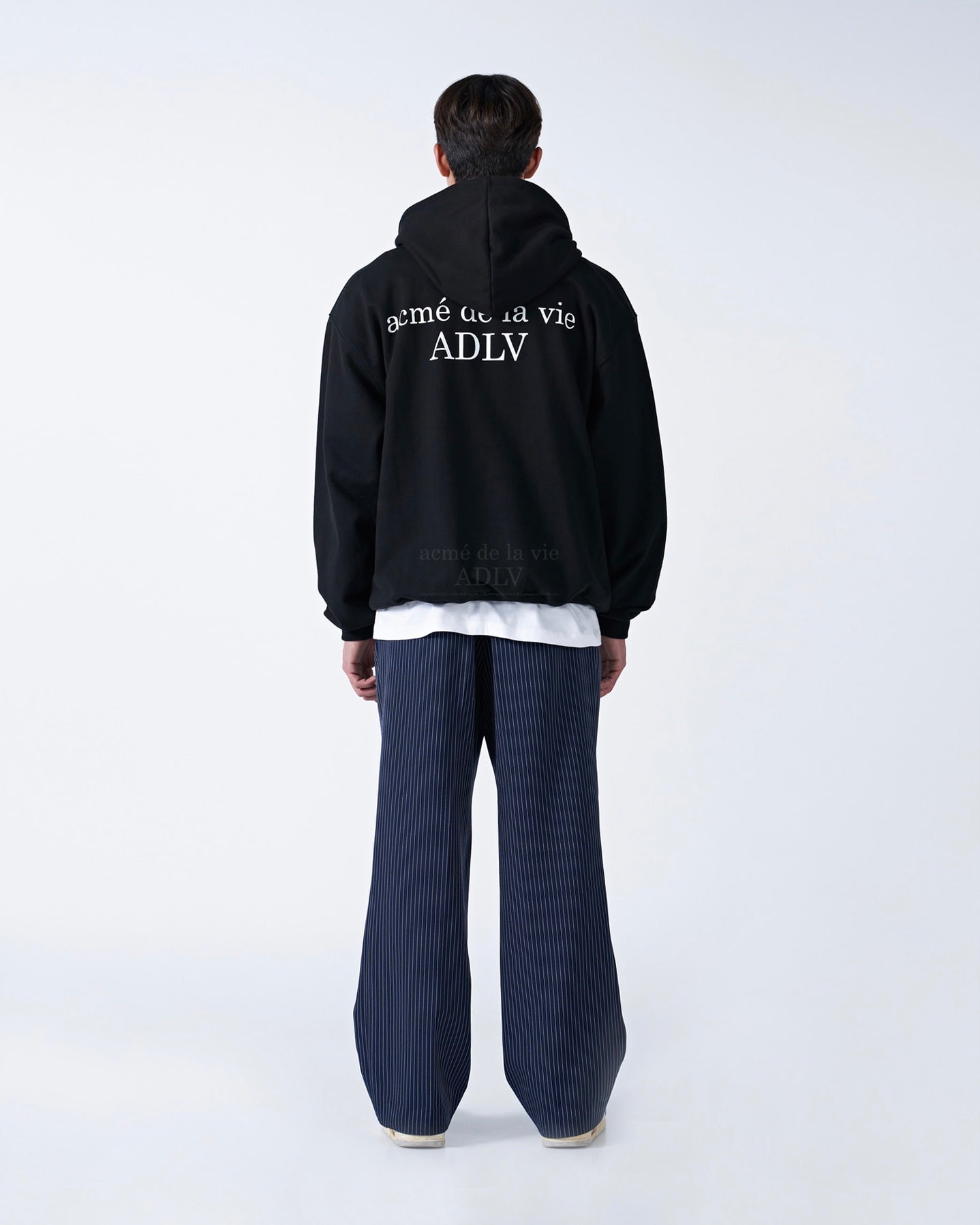 ADLV BABY FACE HOODIE BLACK ASTRONAUT (BLACK)