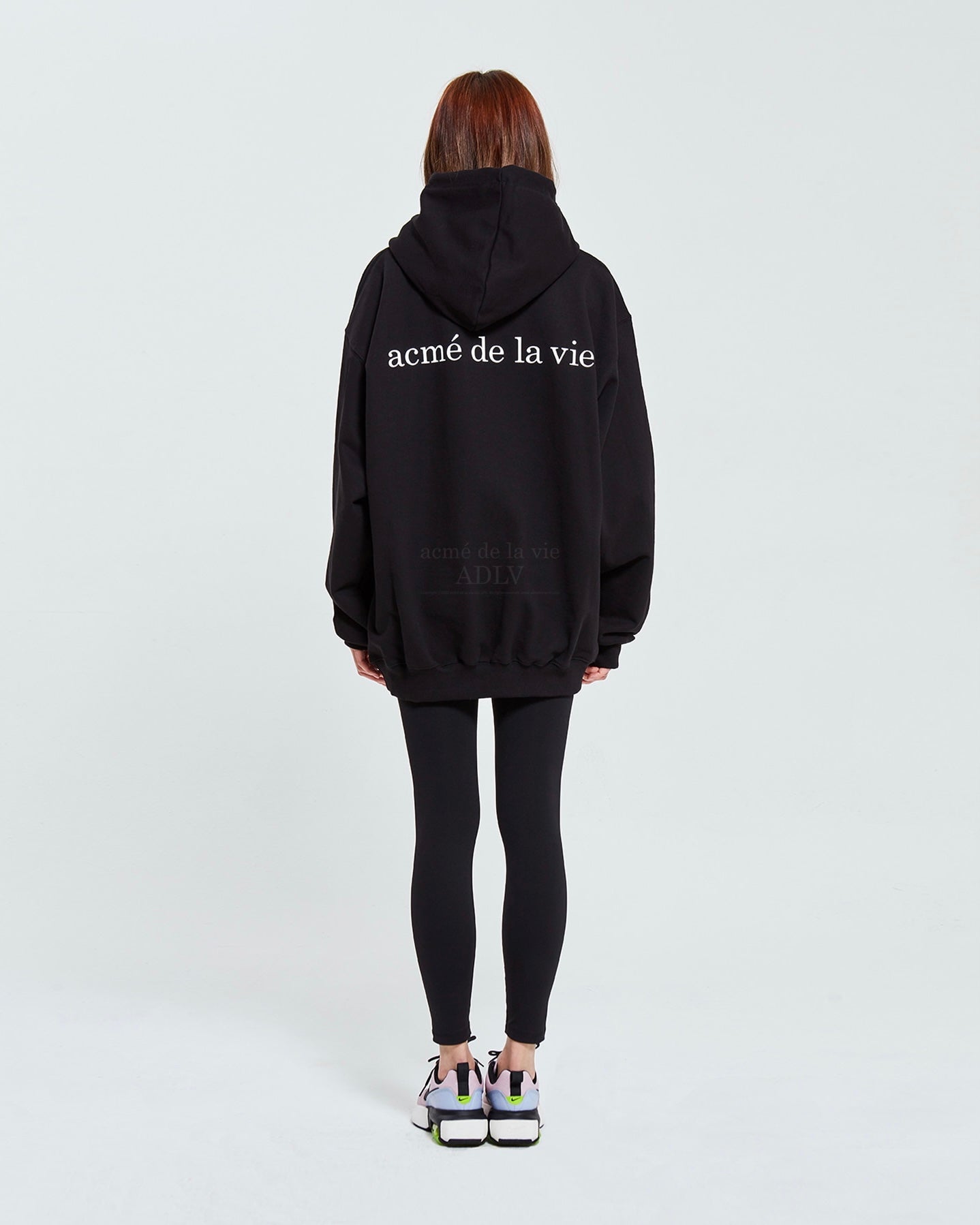 ADLV BABY FACE HOODIE BLACK DONUT1 R (BLACK)