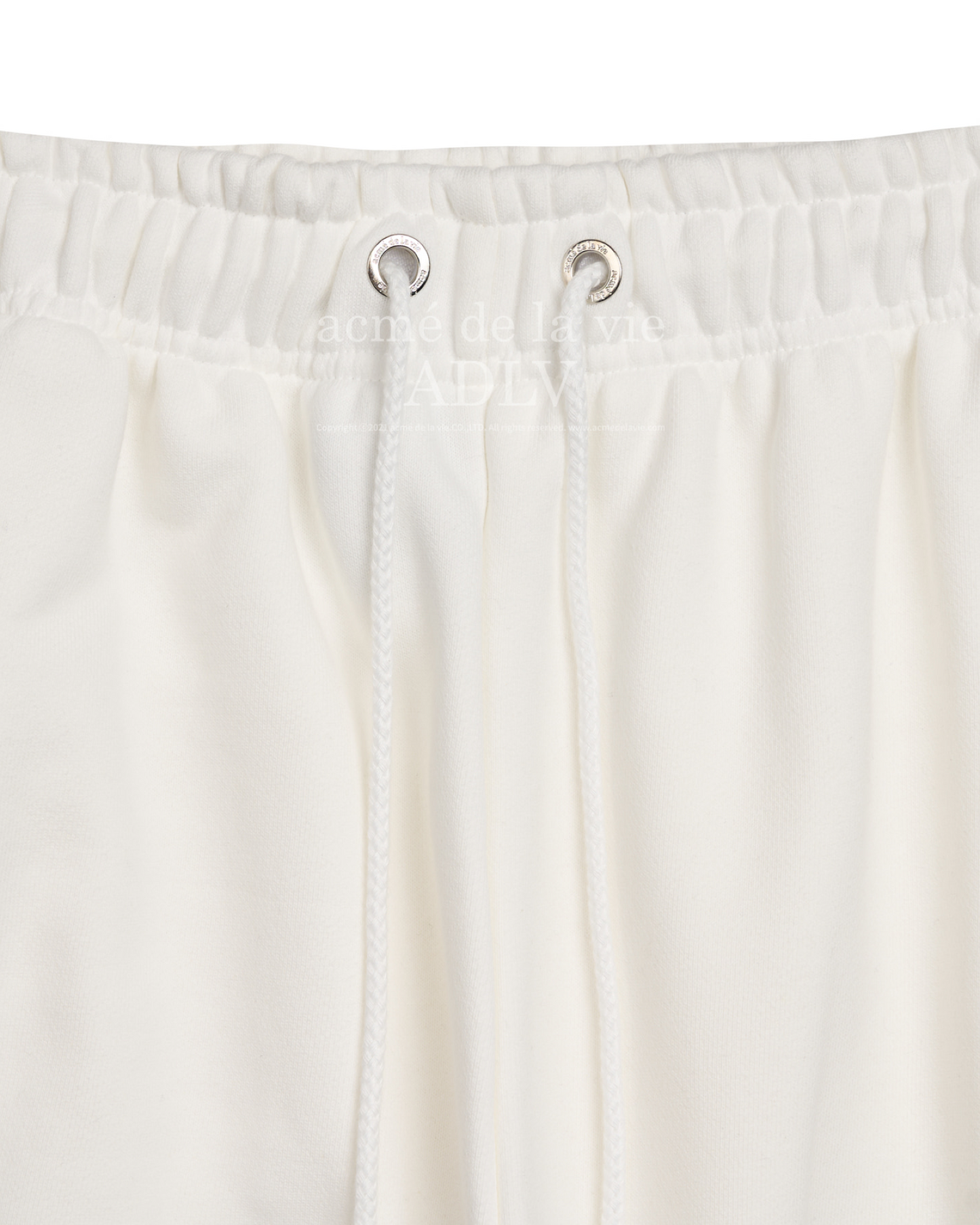 RAINBOW GRADATION ARTWORK SWEAT PANTS CREAM