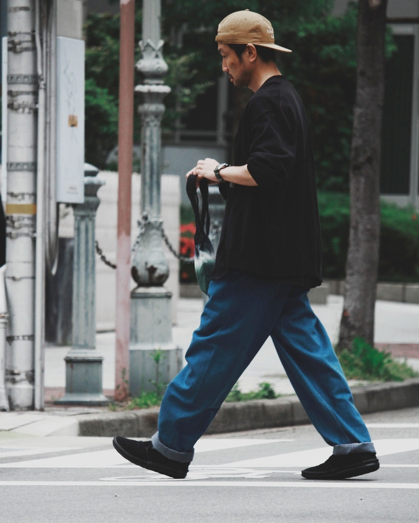 NANAMICA 5 POCKETS PANTS (INDIGO BLEACH)