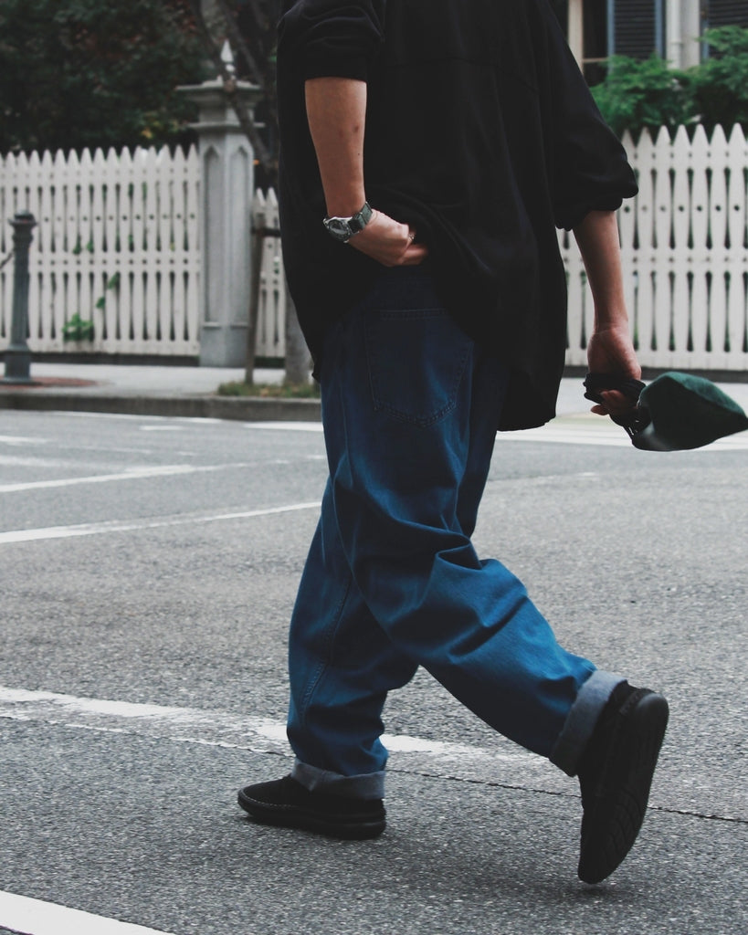 NANAMICA 5 POCKETS PANTS (INDIGO BLEACH)
