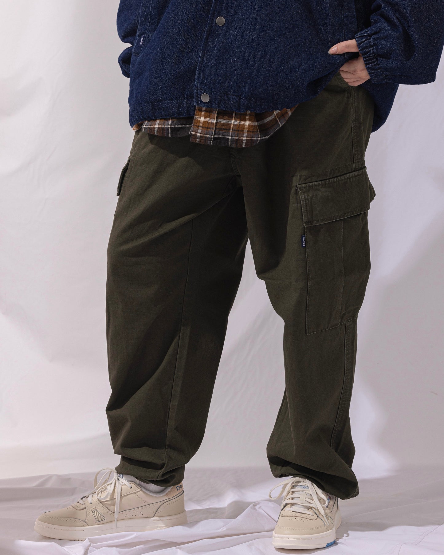 NAUTICA CARGO PANTS (OLIVE, 30N)