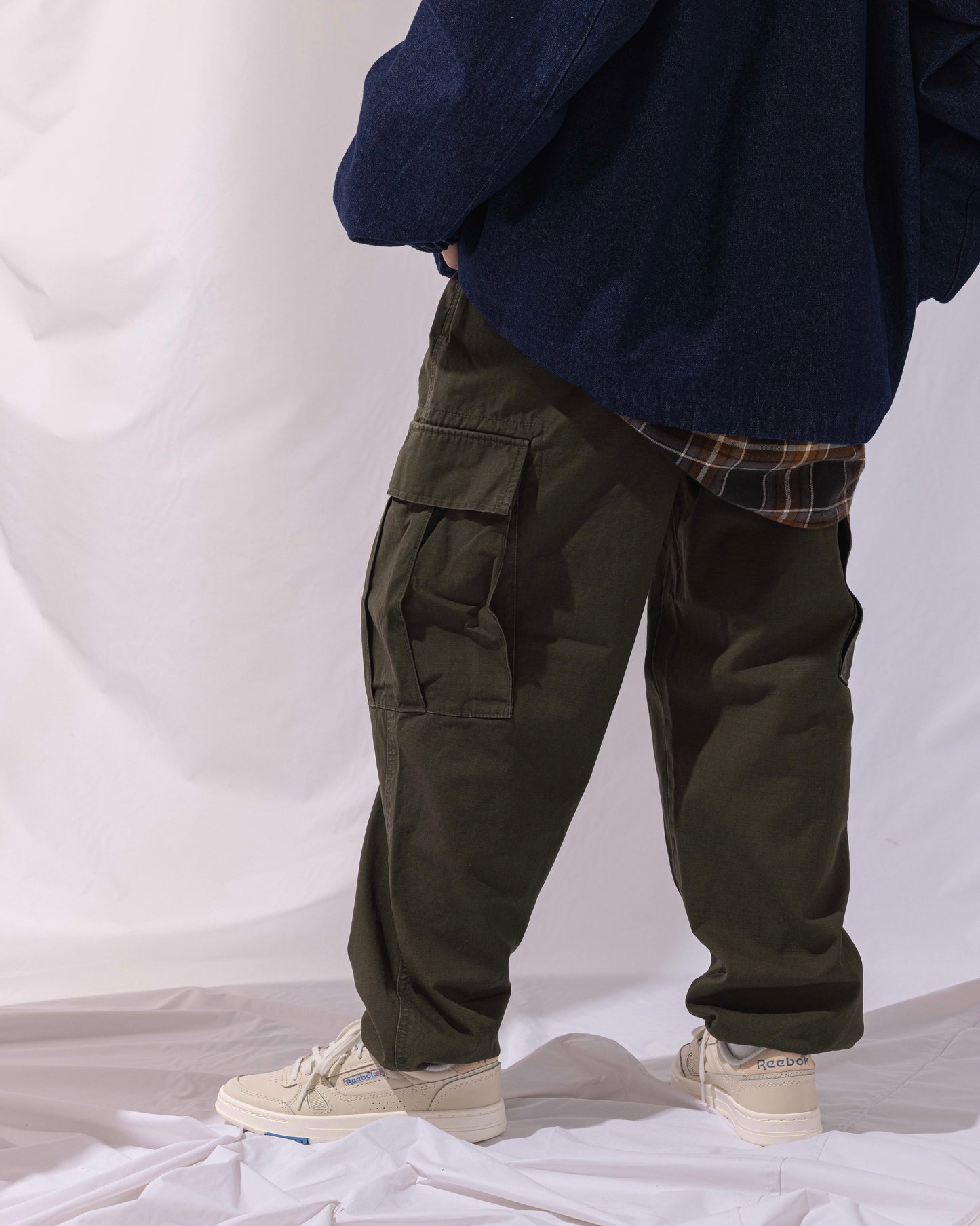 NAUTICA CARGO PANTS (OLIVE, 30N)