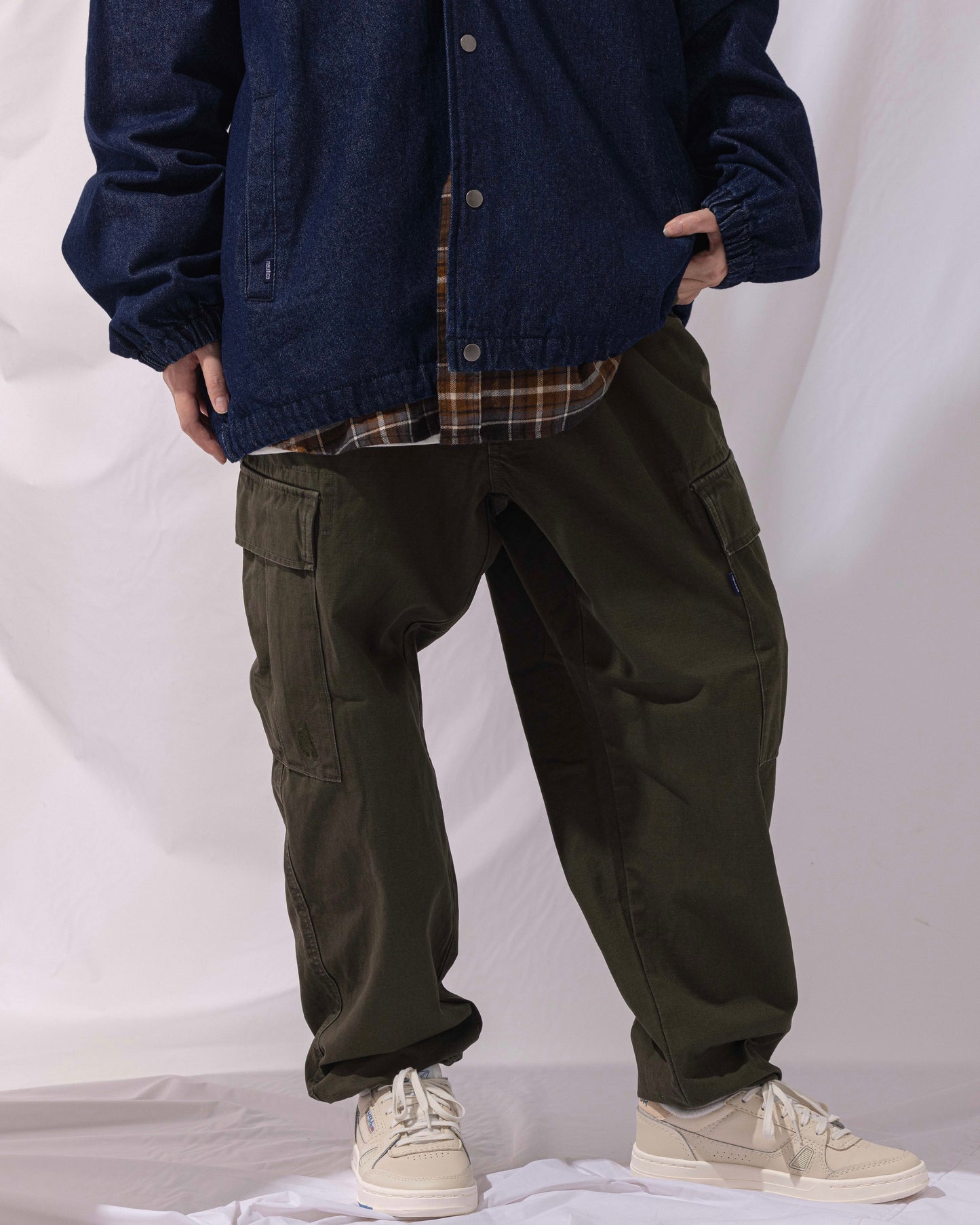 NAUTICA CARGO PANTS (OLIVE, 30N)