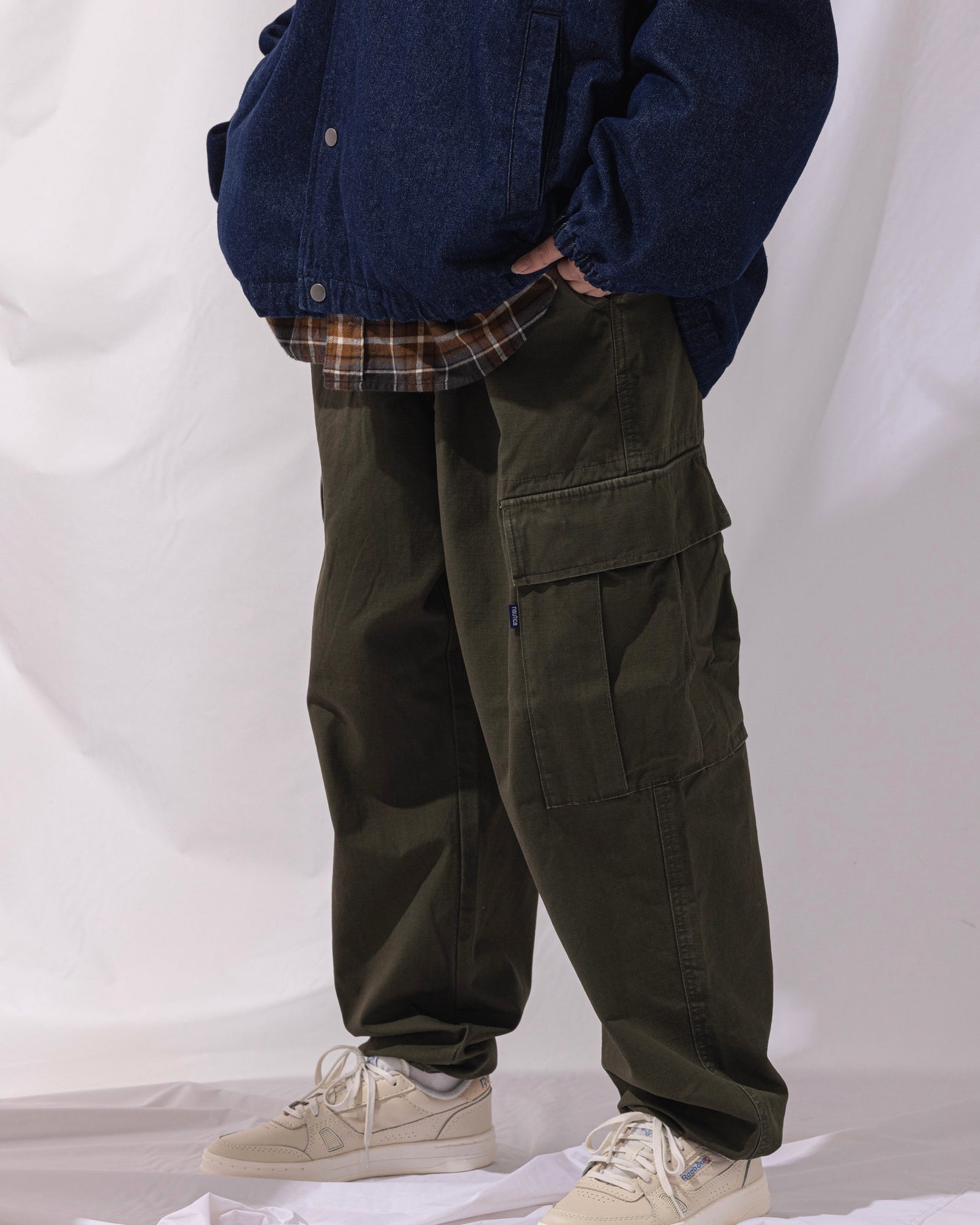 NAUTICA CARGO PANTS (OLIVE, 30N)