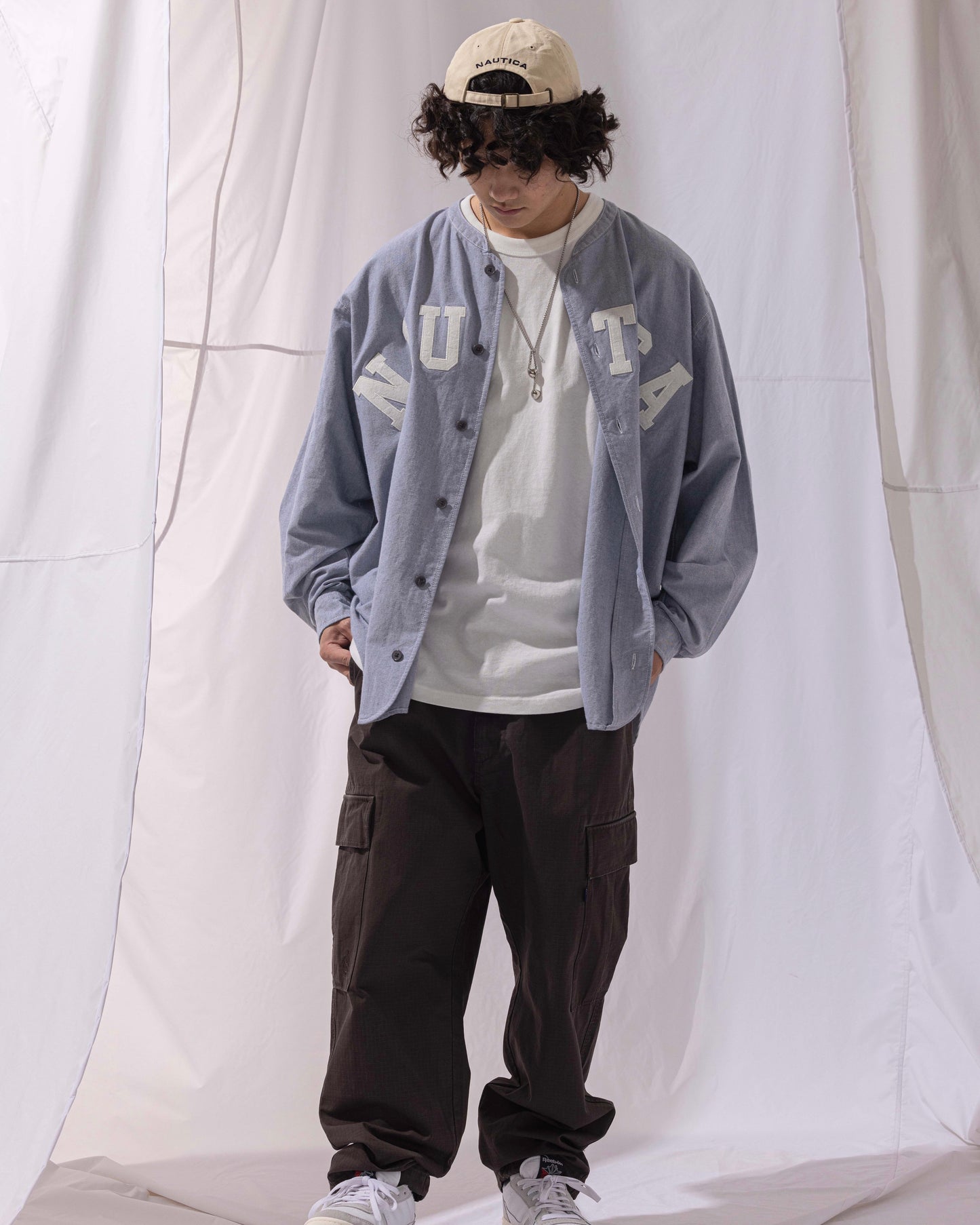 NAUTICA CARGO PANTS (CHARCOAL, 01C)