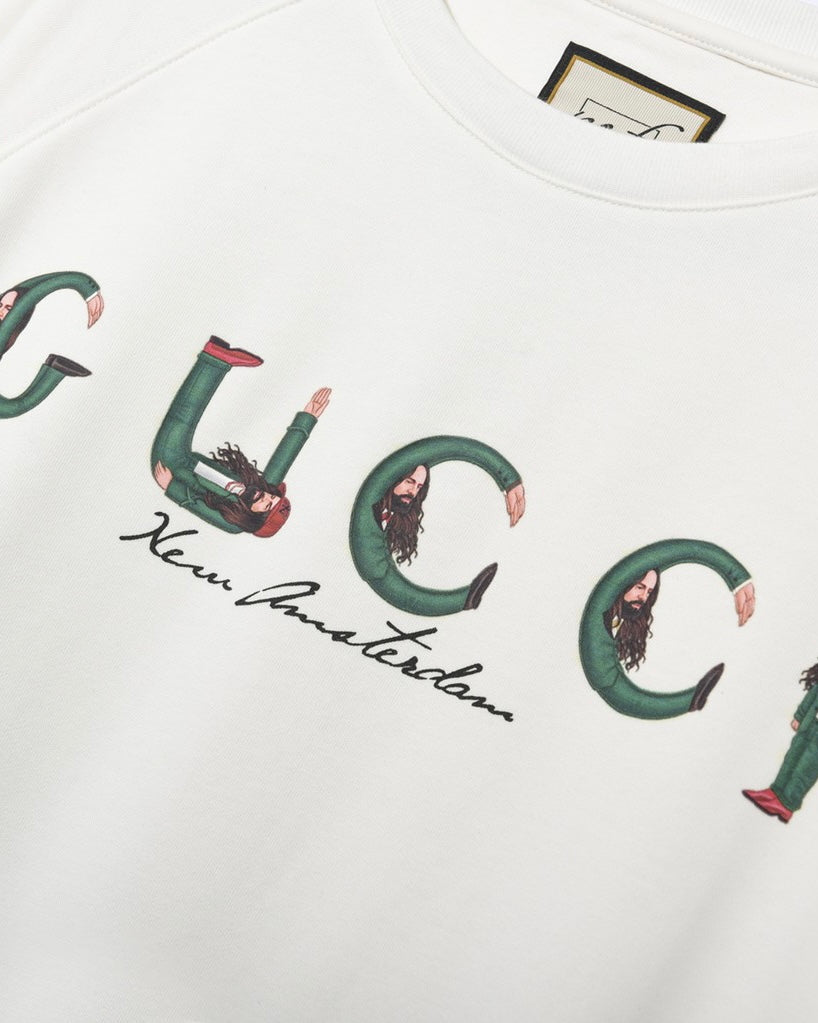 MIKAYLAY SWEATSHIRT (WHITE)