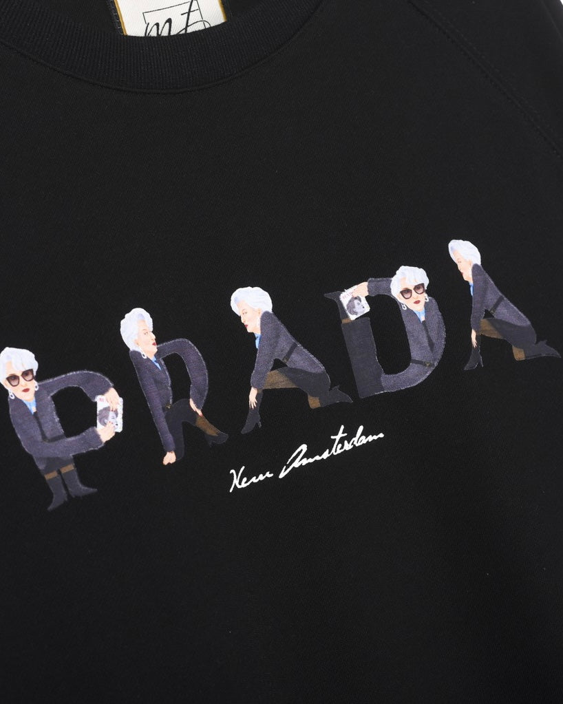 THE DEVIL WEARS PRADA SWEATSHIRT (BLACK)
