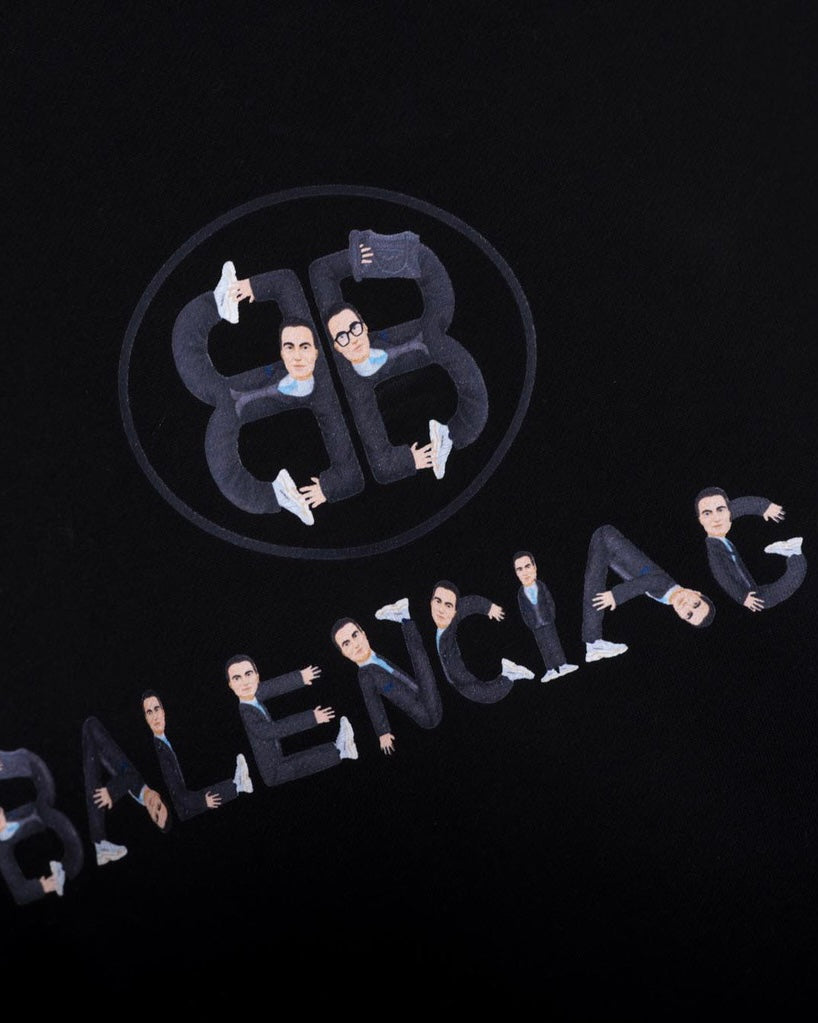 BALENSEEAGA SWEATSHIRT (BLACK)