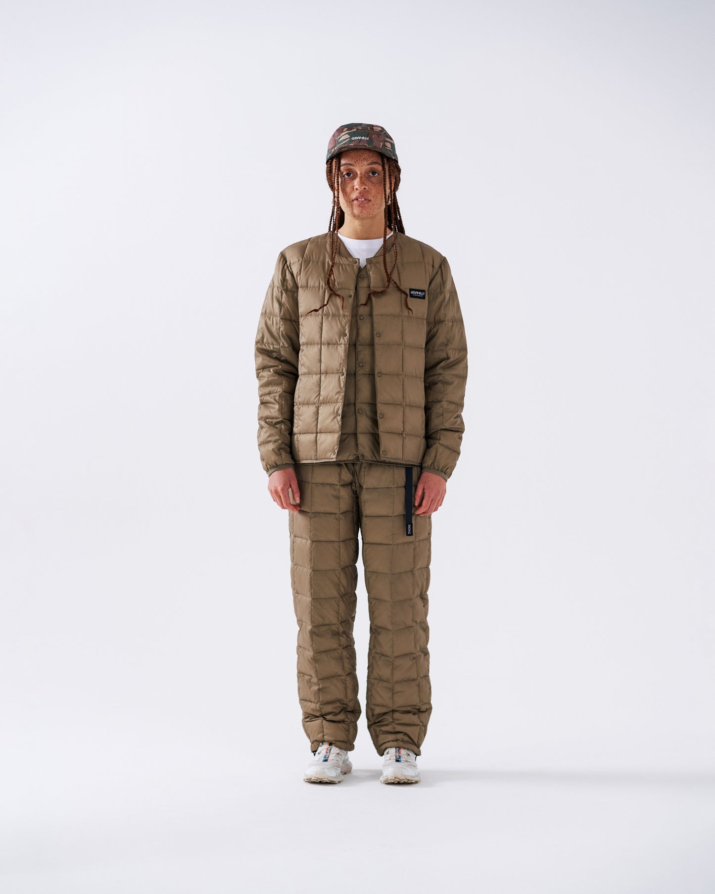 GRAMICCI TAION/GRAMICCI INNER DOWN JACKET (BEIGE)