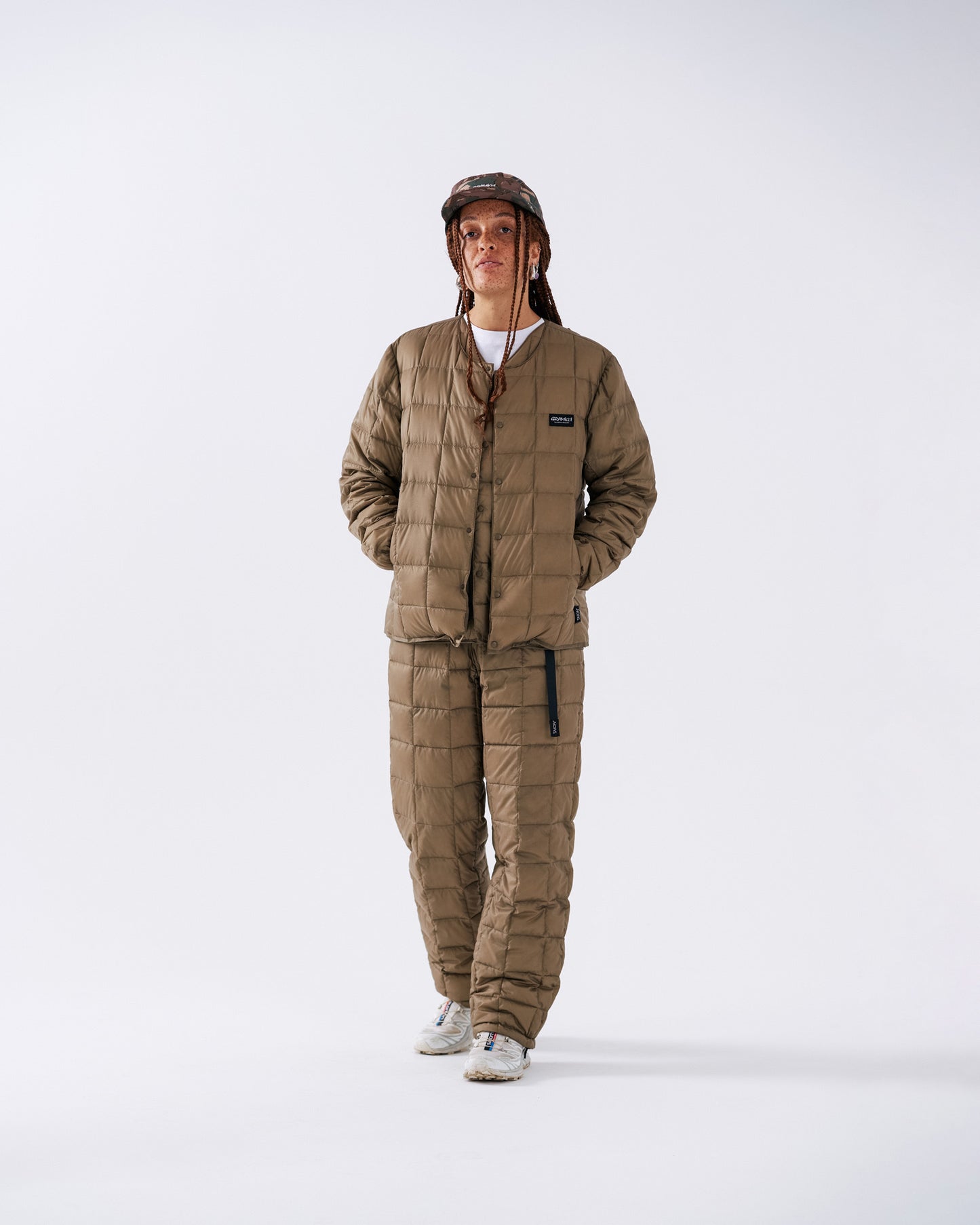 GRAMICCI TAION/GRAMICCI INNER DOWN JACKET (BEIGE)