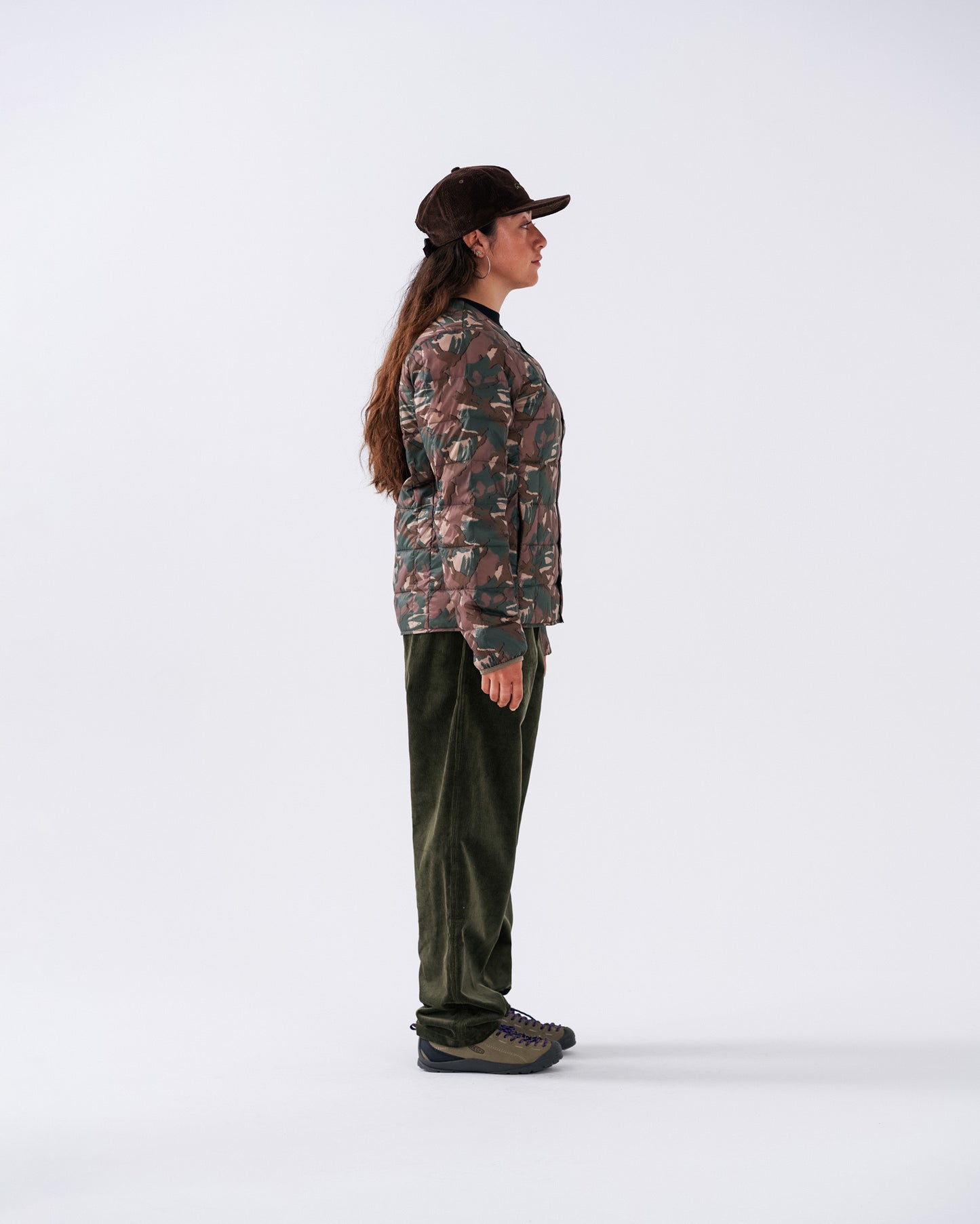 GRAMICCI CORDUROY LOOSE TAPERED PANT (DARK BROWN)