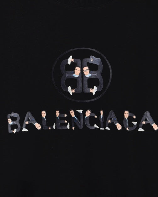 BALENSEEAGA TSHIRT WOMAN (BLACK)