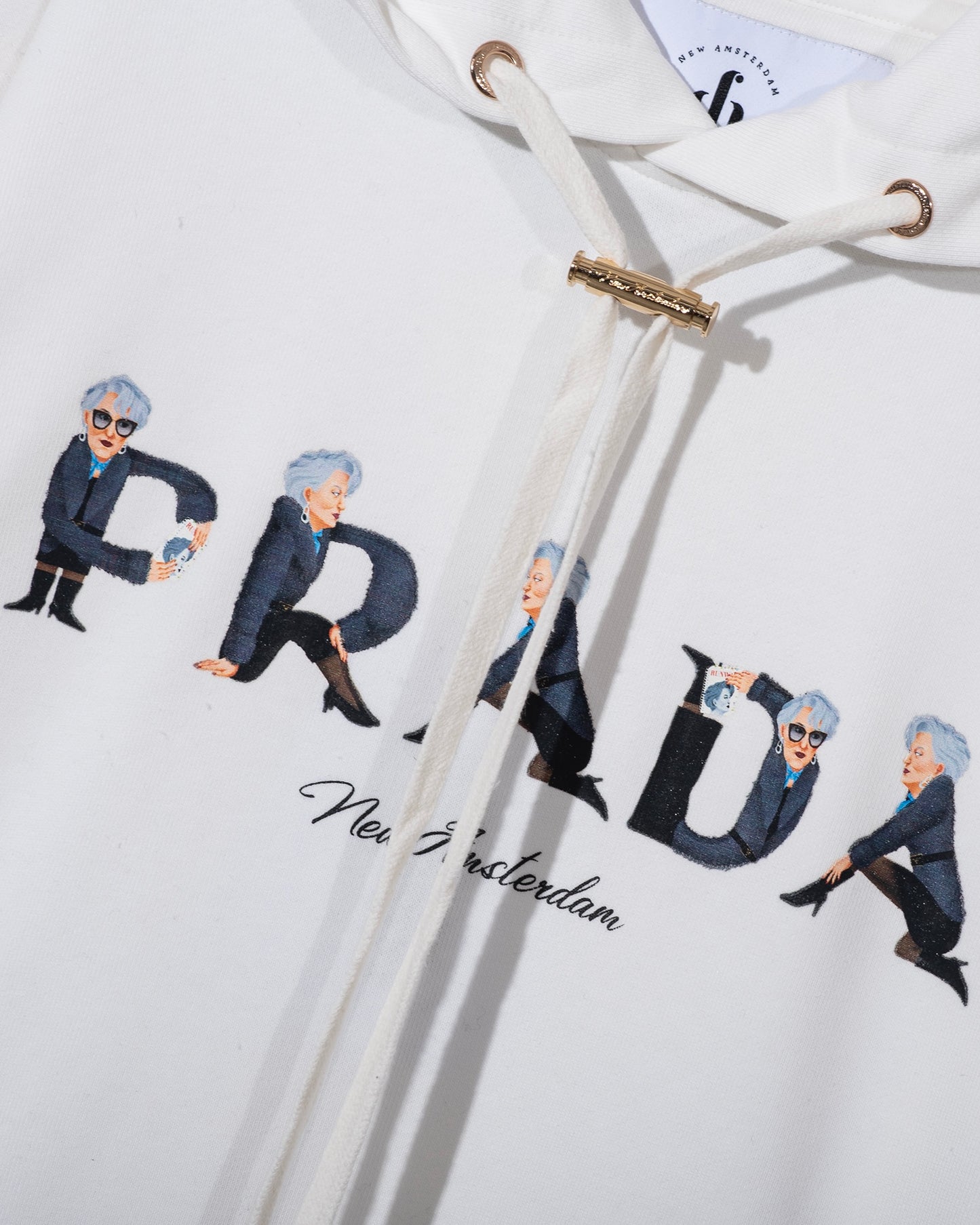 THE DEVIL WEARS PRADA HOODIE (WHITE)