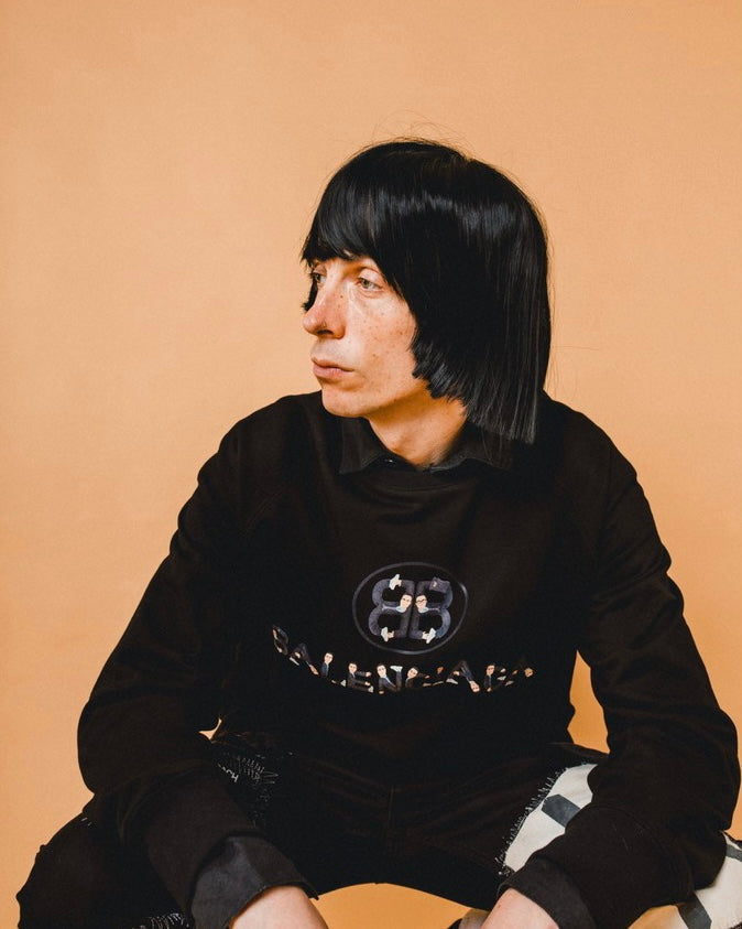 BALENSEEAGA SWEATSHIRT (BLACK)