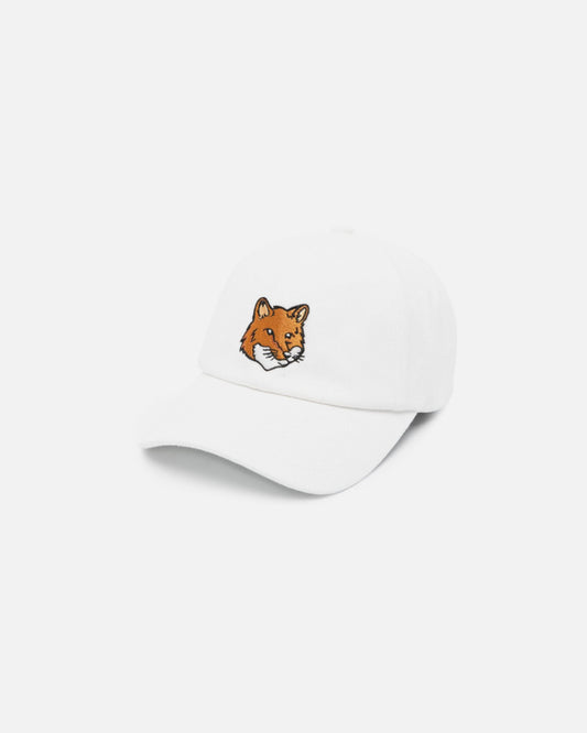 LARGE FOX HEAD 6P CAP (WHITE)