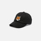LARGE FOX HEAD 6P CAP (BLACK)