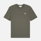 CHILLAX FOX PATCH REGULAR TEE SHIRT (MILITARY GREEN)