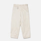 WIDE CROPPED PANTS (WHITE)