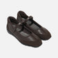 NAYLAH STRAP SNEAKERS (CHOCO)