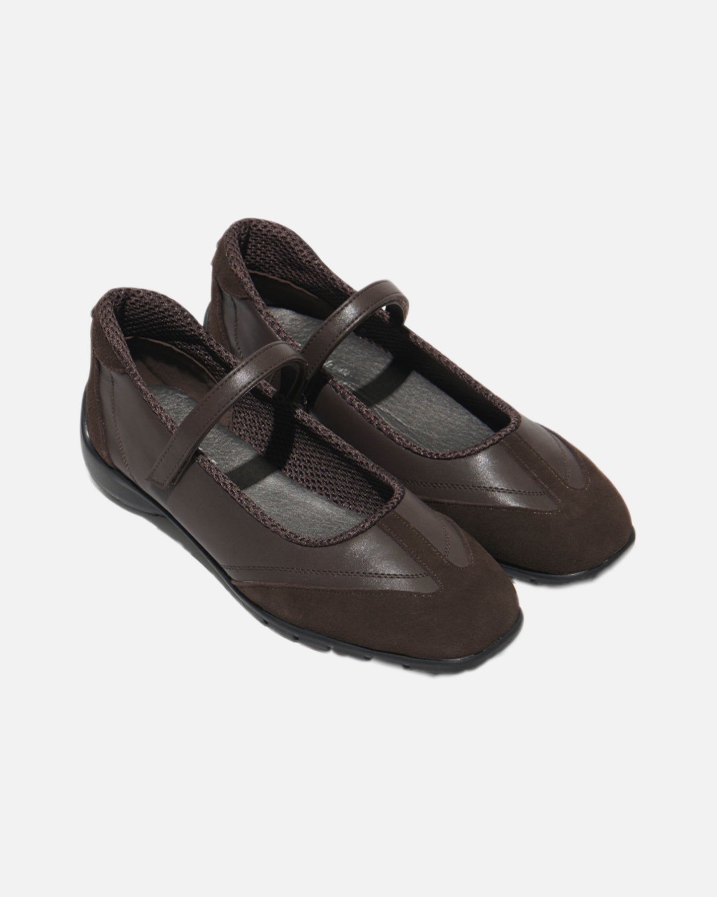 NAYLAH STRAP SNEAKERS (CHOCO)