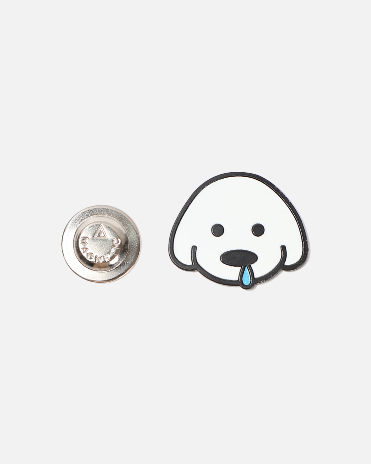 METAL BADGES (WHITE)