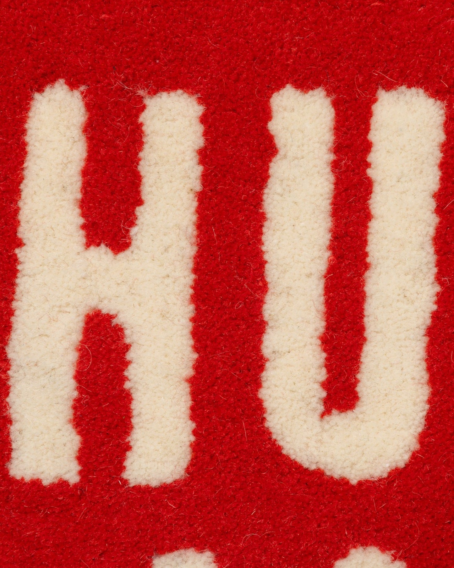 HEART RUG SMALL（RED）