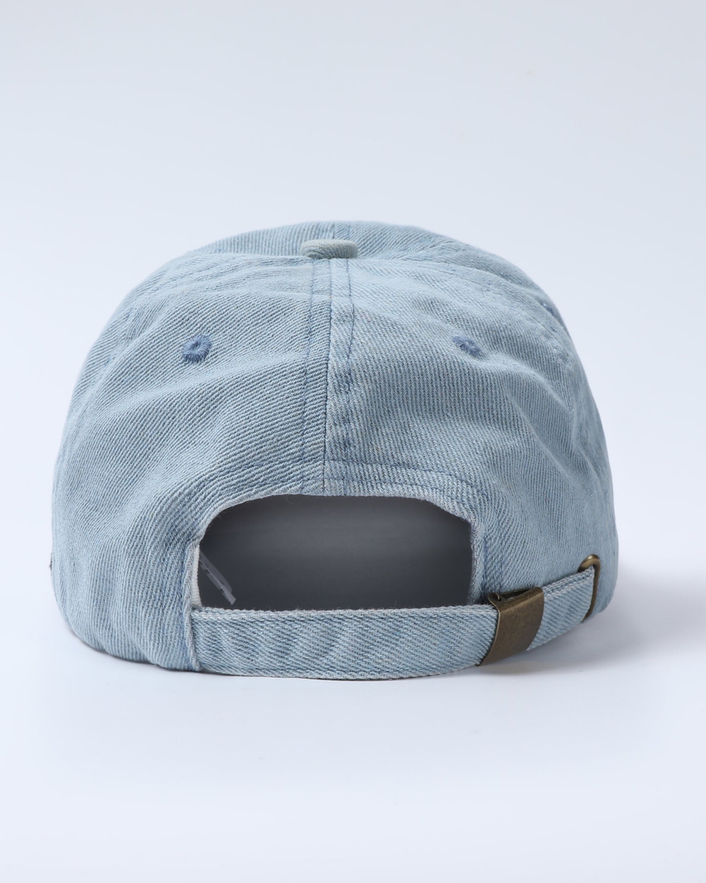 DENIM BASEBALL CAP /EMB LOGO WITH PRINTED (DENIM)