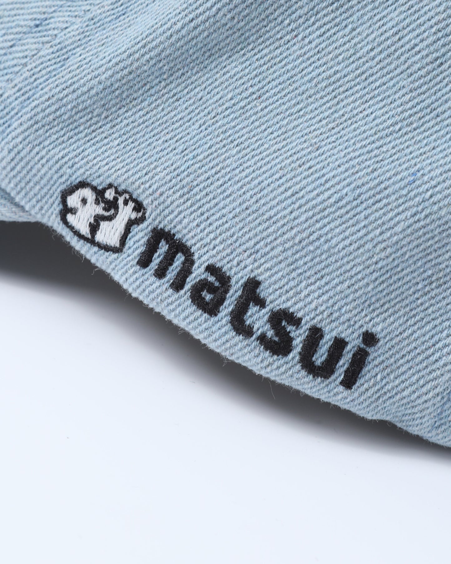DENIM BASEBALL CAP /EMB LOGO WITH PRINTED (DENIM)