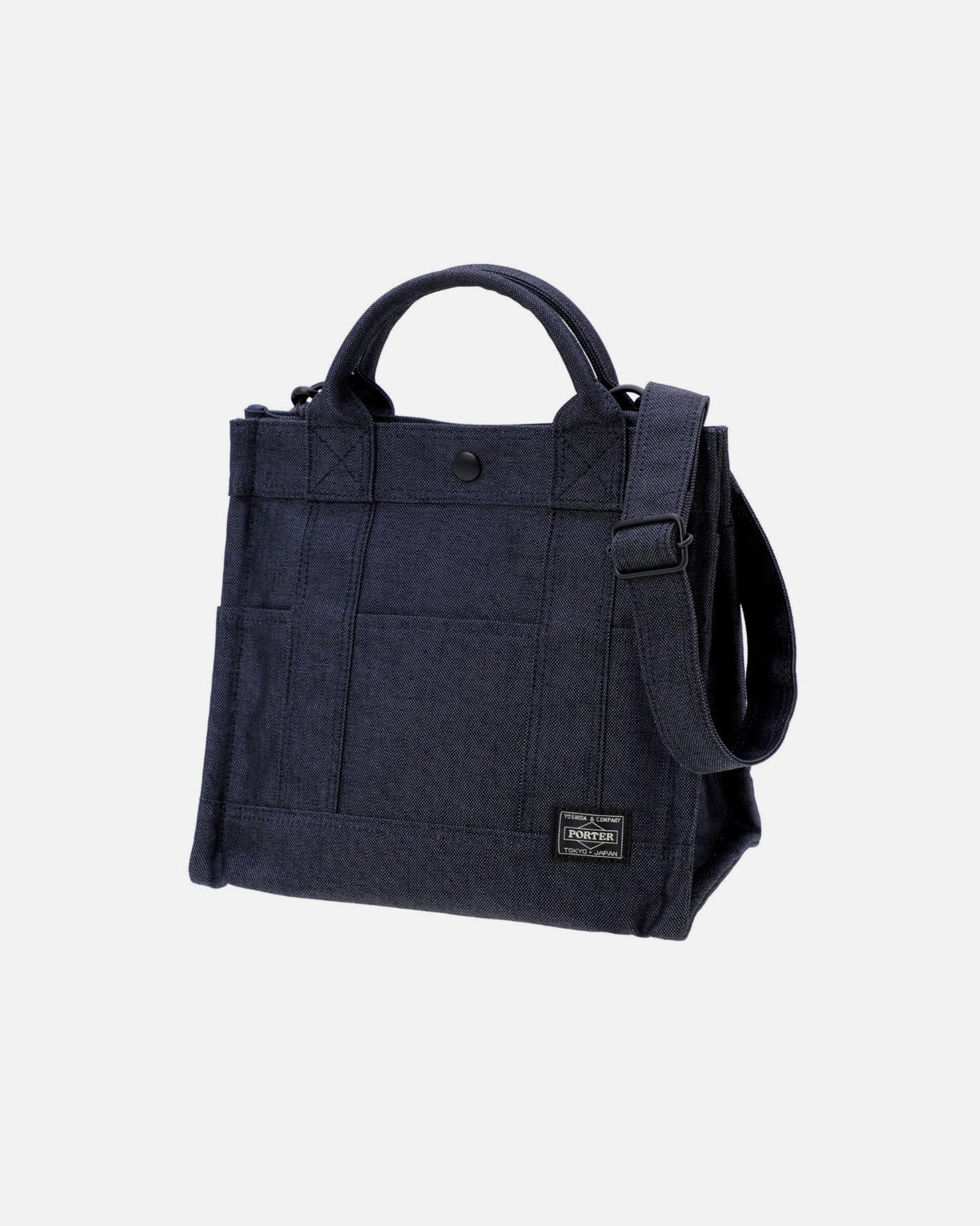 SMOKY 2WAY TOTE BAG (S) (NAVY)