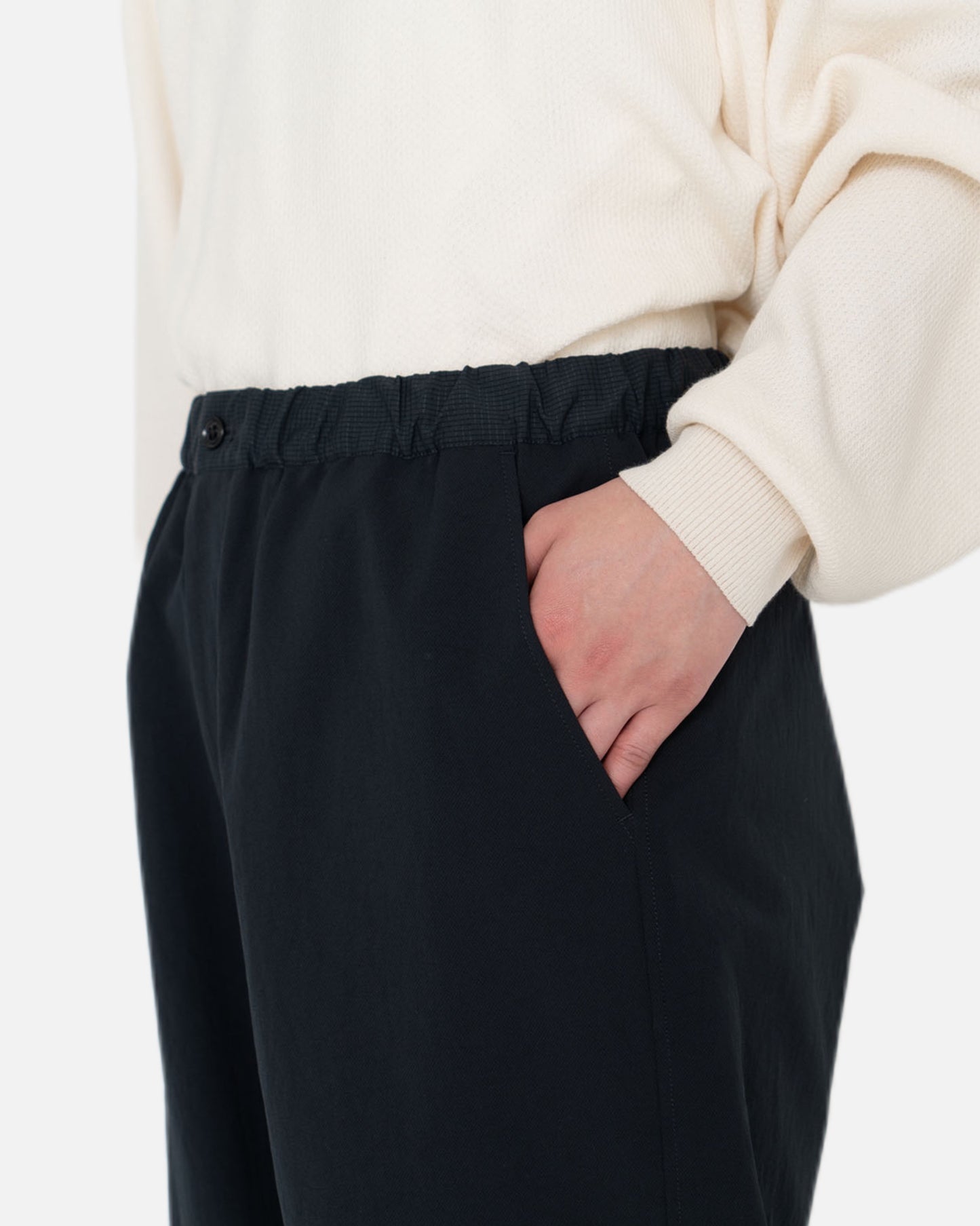 ALPHADRY WIDE EASY PANTS (BLACK)