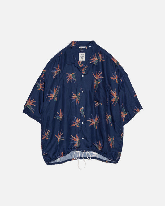 CUPRA HEMP ALOHA SHIRT (NAVY)