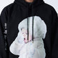 ADLV BABY FACE HOODIE BLACK SNOW (BLACK)