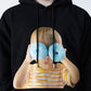 ADLV BABY FACE HOODIE BLACK DONUTS 6 (BLACK)
