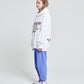 RAINBOW LOGO HOODIE WHITE (WHITE)