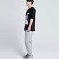 ADLV BABY FACE SHORT SLEEVE T-SHIRT BLACK RABBIT (BLACK)