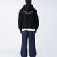 ADLV BABY FACE HOODIE BLACK ASTRONAUT (BLACK)