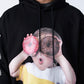 ADLV BABY FACE HOODIE BLACK DONUT1 R (BLACK)