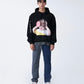 ADLV BABY FACE HOODIE BLACK DONUT1 R (BLACK)