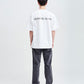 ADLV BABY FACE SHORT SLEEVE T-SHIRT WHITE DONUTS 1 R (WHITE)