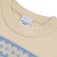 NORDIC BEAR PATTERN KNIT IVORY