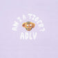 TIGER TEDDY BEAR DOLL SHORT SLEEVE T-SHIRT LIGHT PURPLE (LIGHT PURPLE)
