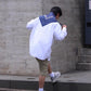 NANAMICA REGULAR COLLAR WIND SHIRT (OFF WHITE)