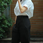 NANAMICA REGULAR COLLAR WIND H/S SHIRT (OFF WHITE)