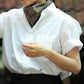 NANAMICA REGULAR COLLAR WIND H/S SHIRT (OFF WHITE)