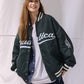 NAUTICA L/W JACKET STADIUM JACKET (GREEN, 3UE)