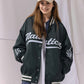 NAUTICA L/W JACKET STADIUM JACKET (GREEN, 3UE)