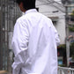 NANAMICA REGULAR COLLAR WIND SHIRT (OFF WHITE)