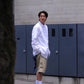 NANAMICA REGULAR COLLAR WIND SHIRT (OFF WHITE)
